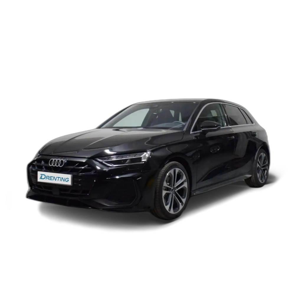 Renting Audi A3 Sportback TFSI Genuine S tronic 110kW Negro