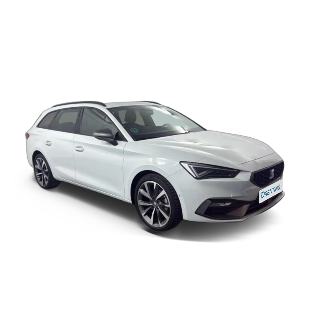 Renting SEAT Leon ST 1.5 TSI S&amp;S FR Special Edition 150 Blanco