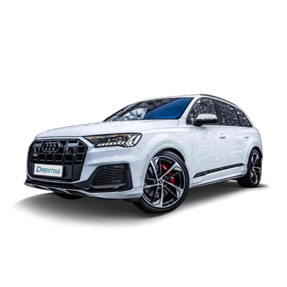 Renting Audi SQ7 TFSI plus quattro tiptronic Blanco