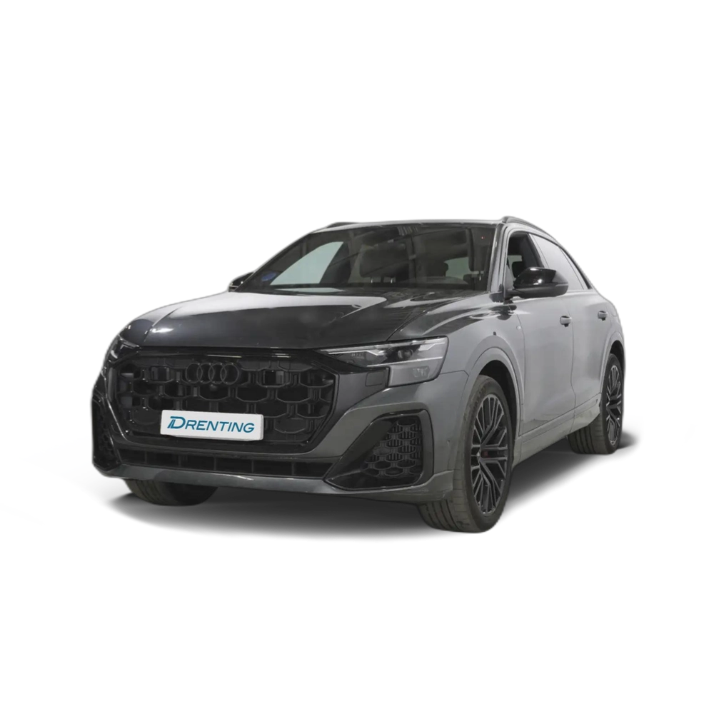 Renting Audi Q8 TFSIe Black line quattro tiptronic 290kW Gris