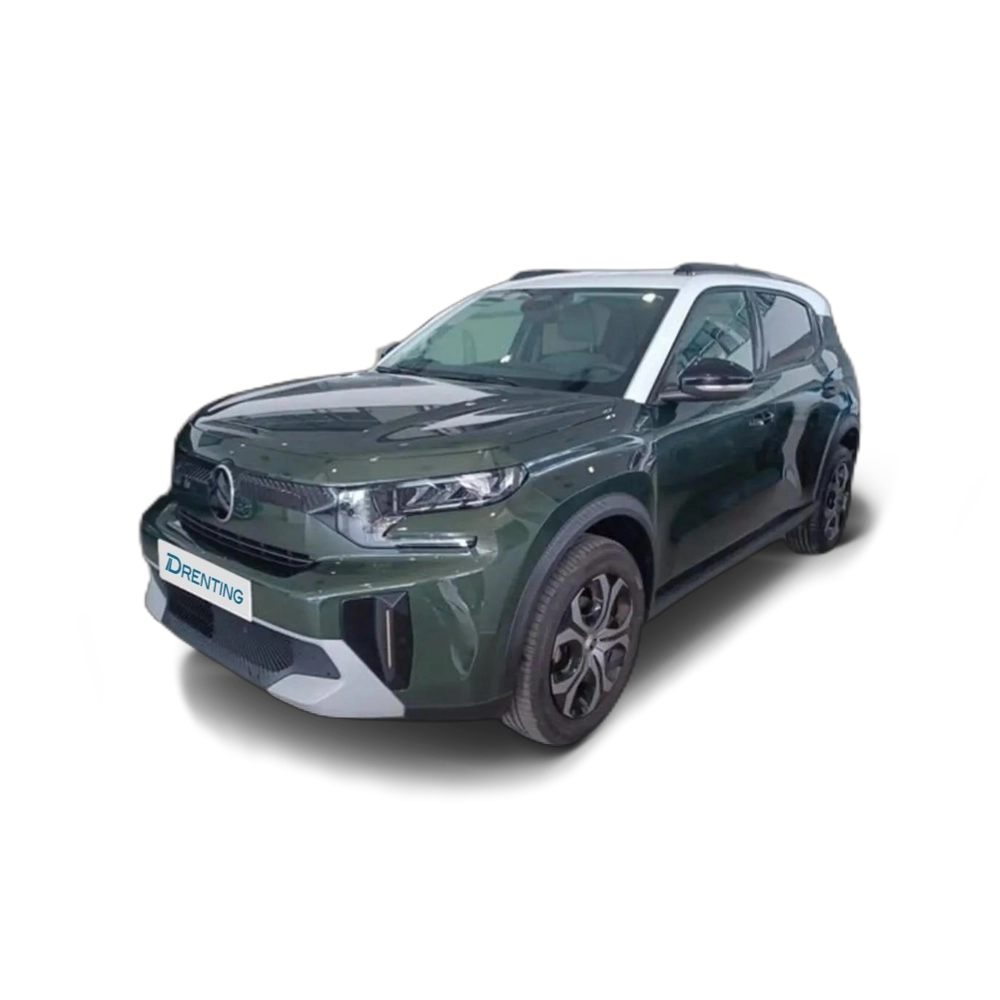 Renting Citroen C3 Aircross Turbo 73kW (100CV) BVM6 Plus Verde 3