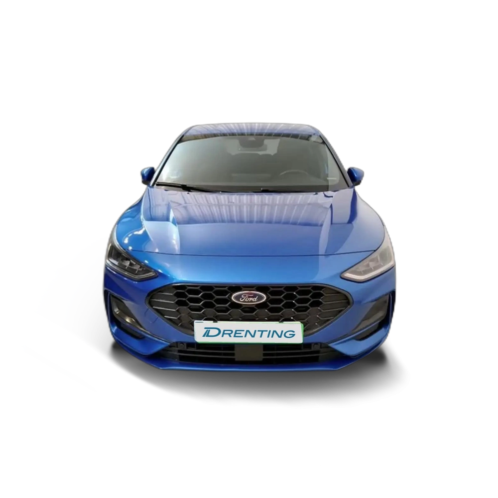 Renting Ford Focus 1.0 Ecoboost MHEV 114kW ST-Line Auto Azul