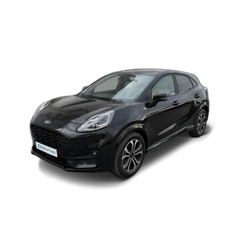 Renting Ford Puma 1.0 EcoBoost MHEV ST-Line 125 Negro 1