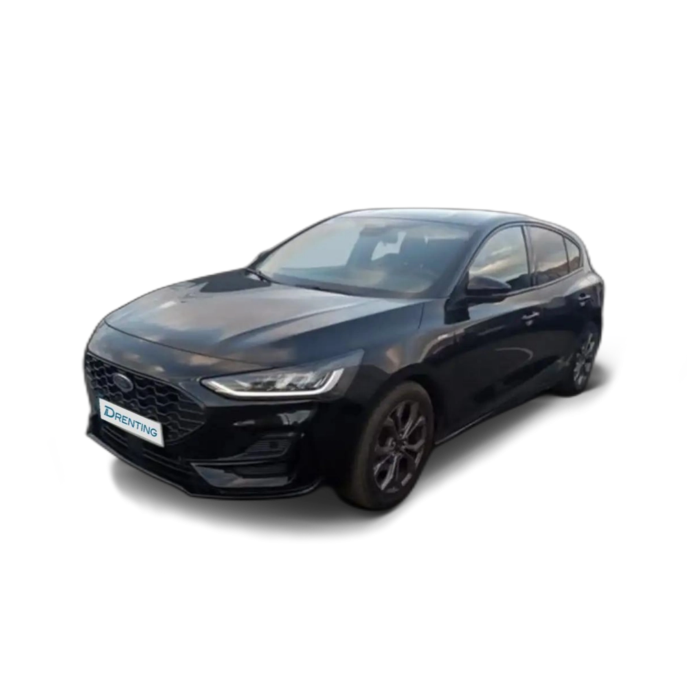 Renting Ford Focus 1.0 Ecoboost MHEV ST-Line 155 Negro
