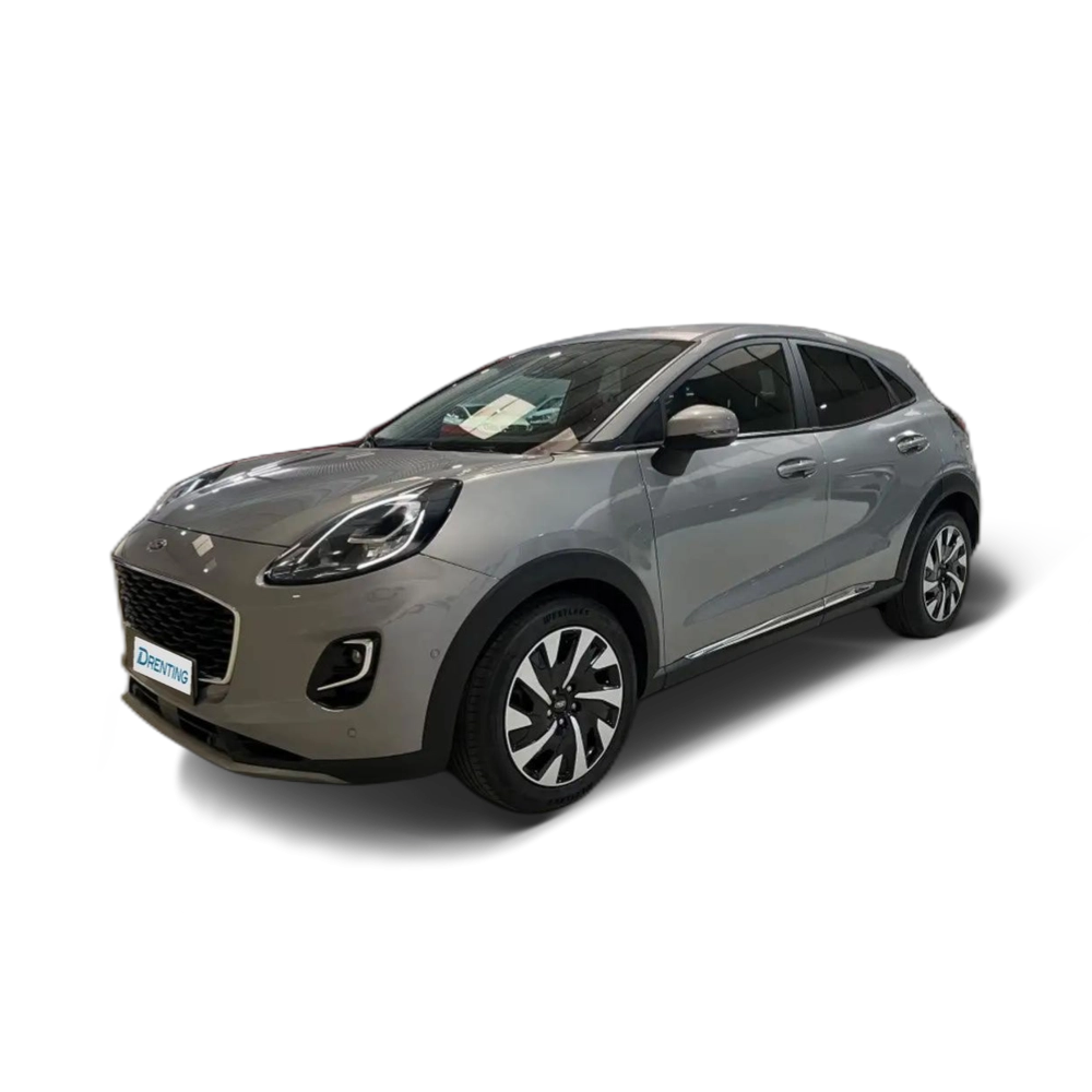 Renting Ford Puma 1.0 EcoBoost MHEV ST-Line Aut. 125 Gris 1