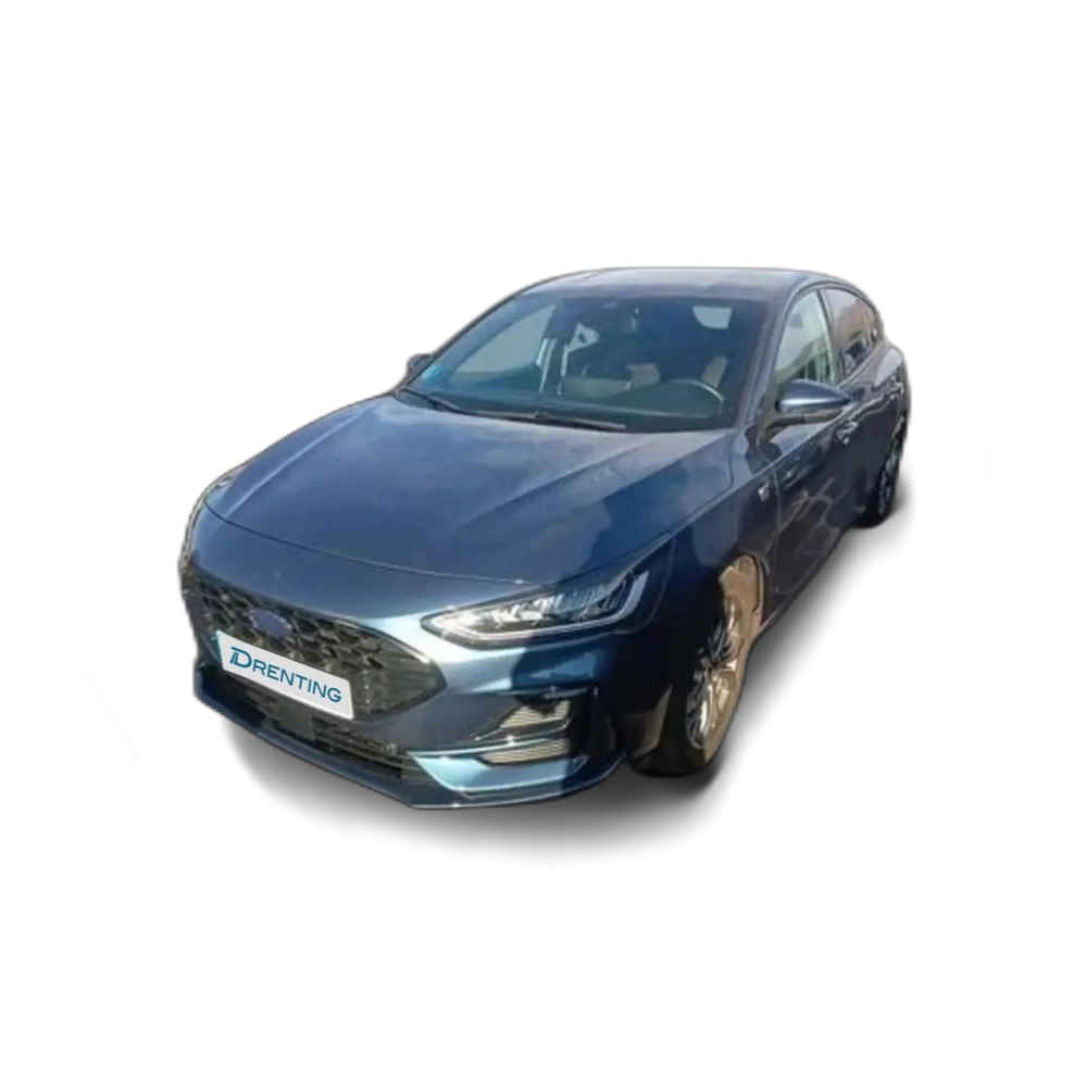 Renting Ford Focus 1.0 Ecoboost MHEV ST-Line X 125 Azul