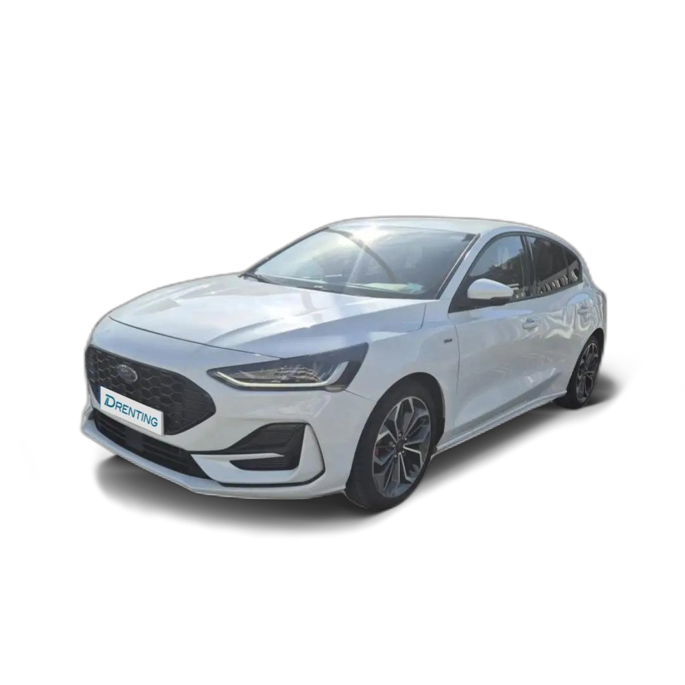 Renting Ford Focus 1.0 Ecoboost MHEV ST-Line X 155 Blanco