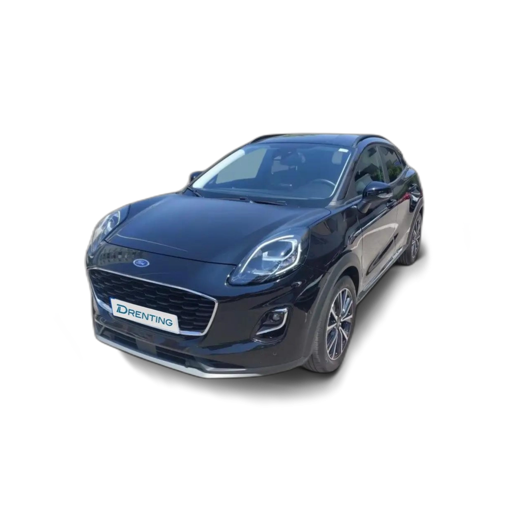 Renting Ford Puma 1.0 EcoBoost MHEV Titanium Aut. 125 Negro 2
