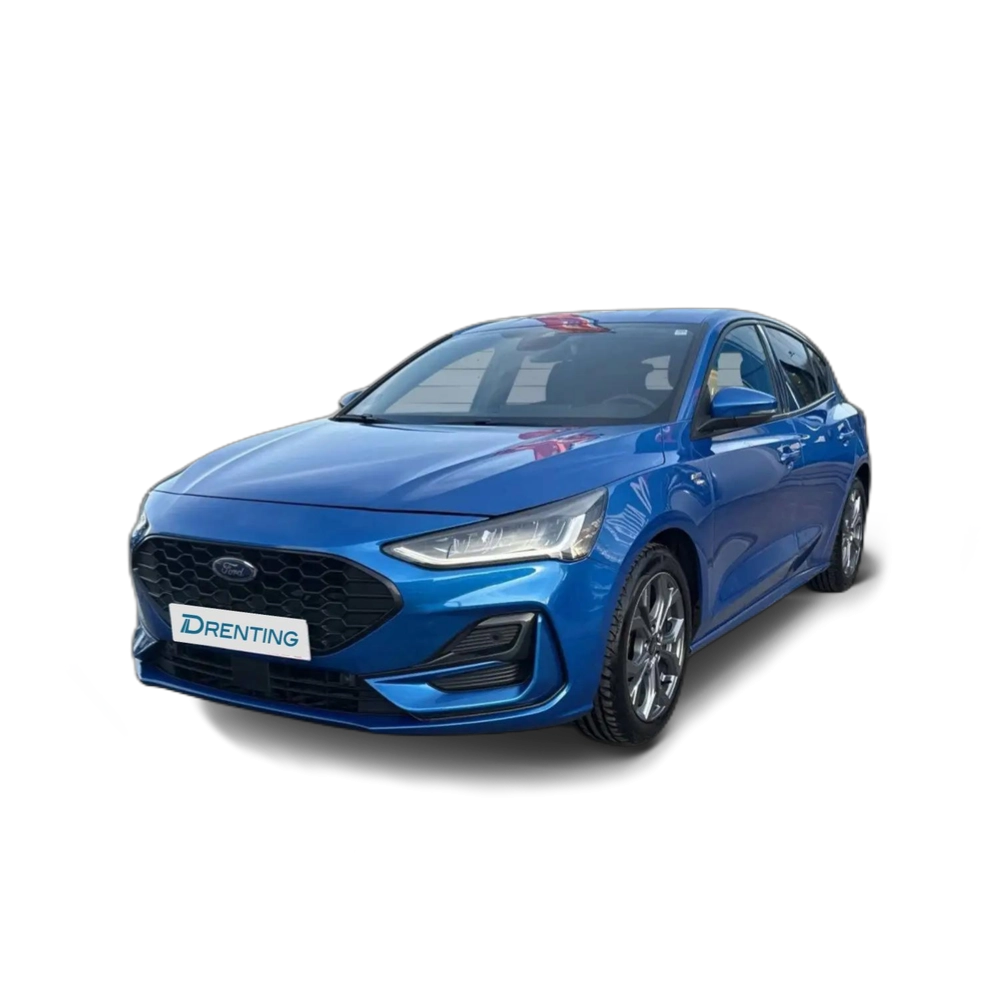 Renting Ford Focus 1.0 Ecoboost ST-Line X 125 Azul 1