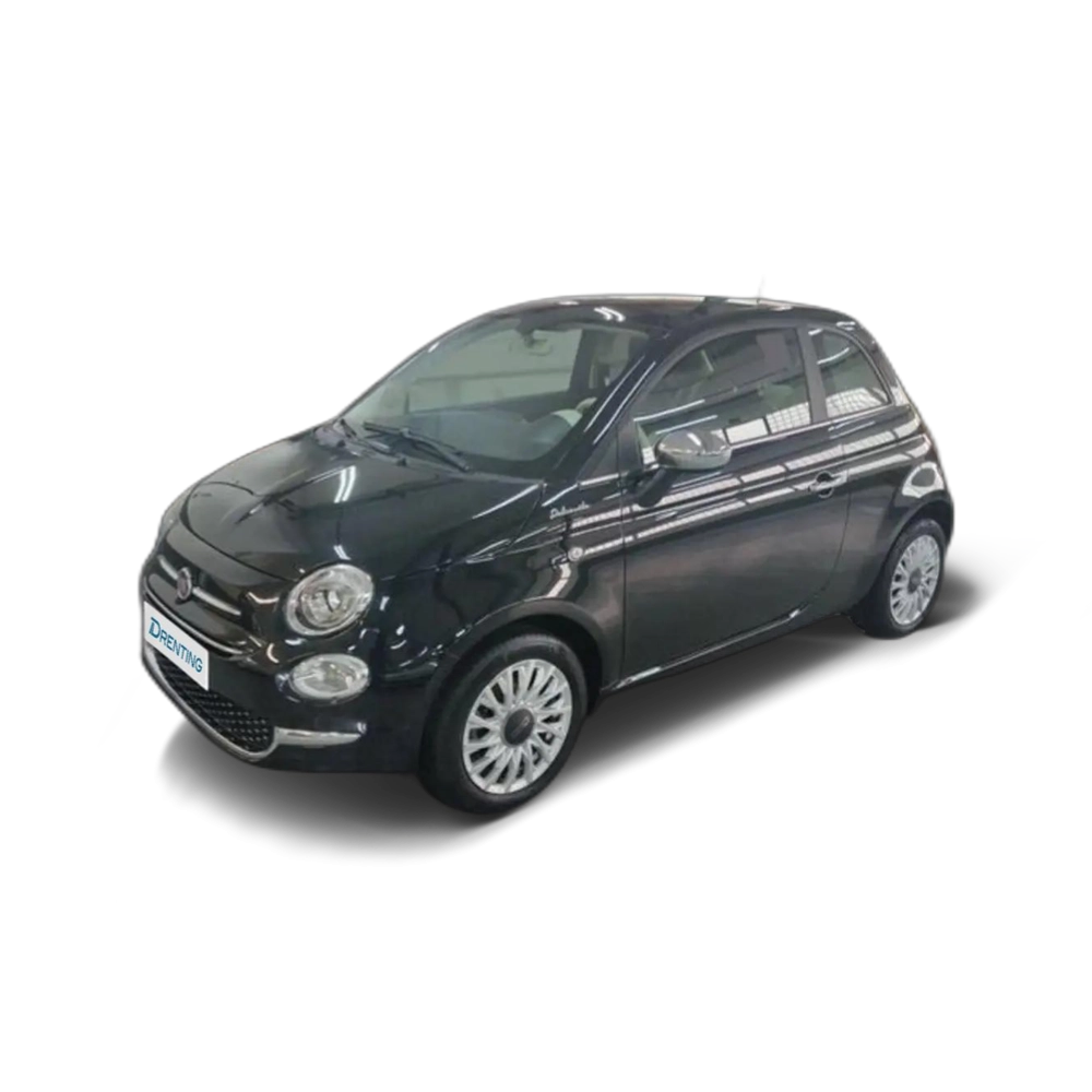 Renting Fiat 500 1.0 Hybrid 51KW (70 CV) Dolcevita Negro 2