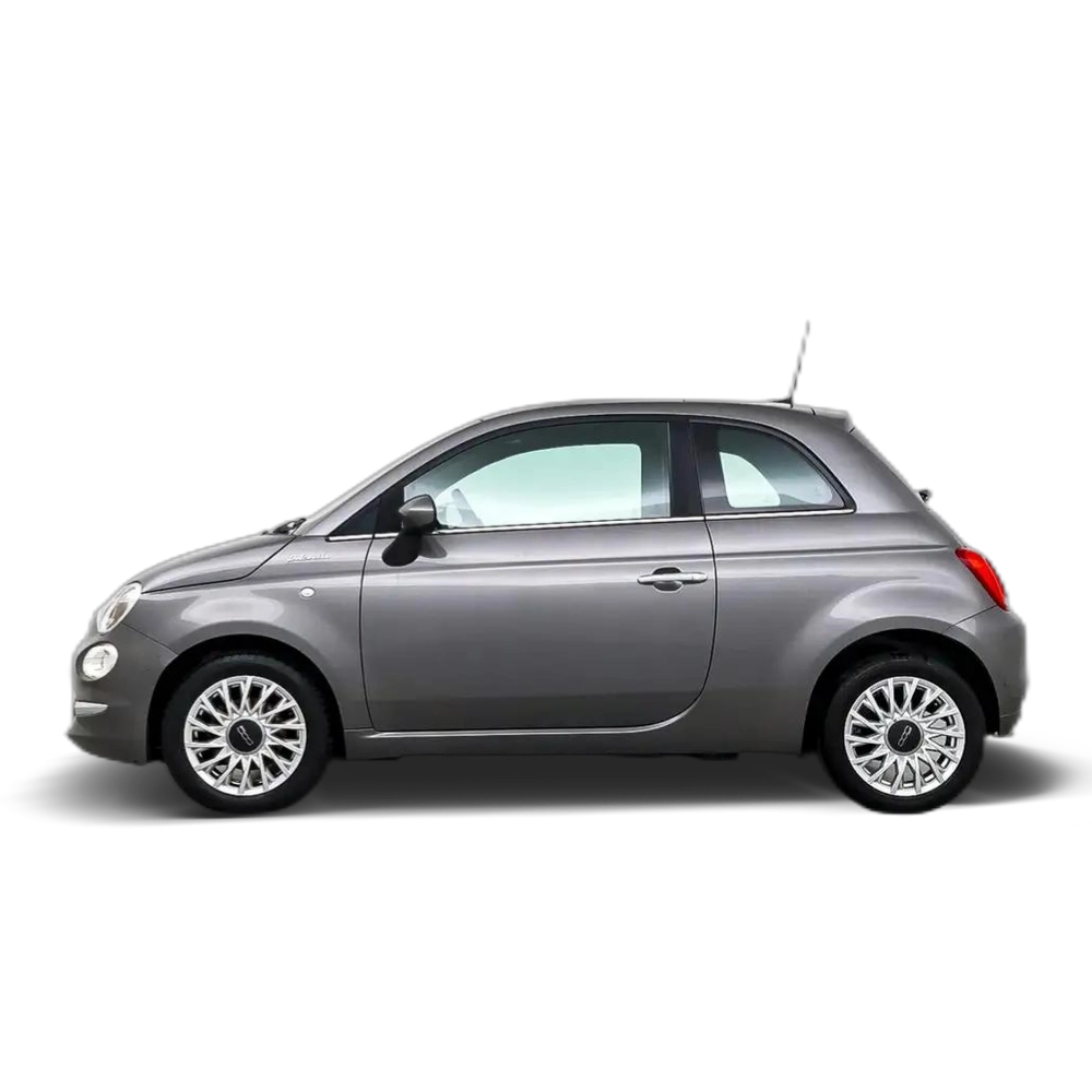 Renting Fiat 500 1.0 Hybrid Dolcevita 52kW Gris 3 1