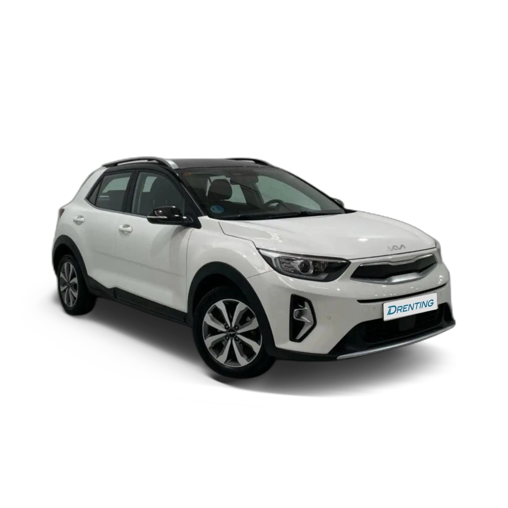 Renting Kia Stonic 1.0 T-GDi MHEV Drive 100 Blanco 4 1