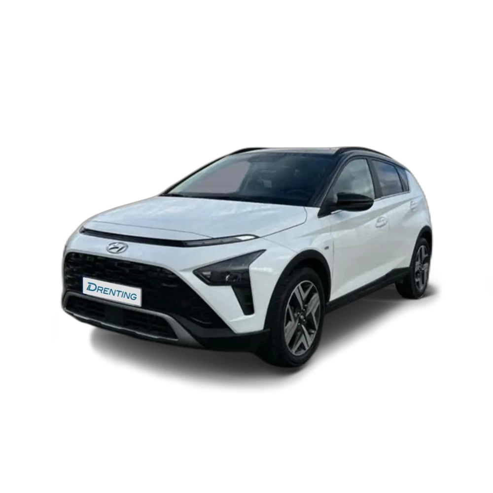 Renting Hyundai BAYON 1.0 TGDI 48V MHEV 88KW STYLE DCT 2-TONE 120 5P Blanco