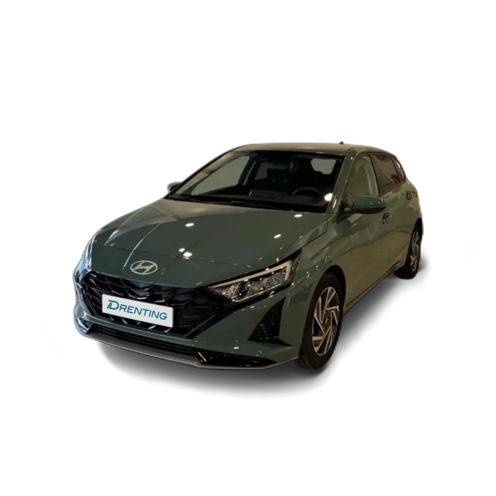 Renting Hyundai i20 1.0 TGDI Klass 48V DT 100 Blanco