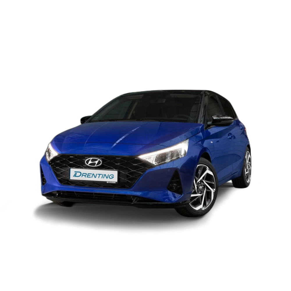 Renting Hyundai i20 1.0 TGDI Tecno 48V 100 Azul