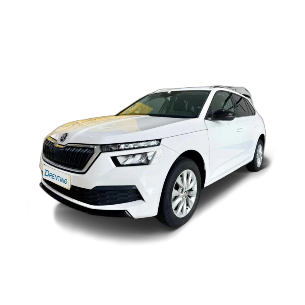 Renting Skoda Kamiq 1.0 TSI Ambition 81kW DSG Blanco