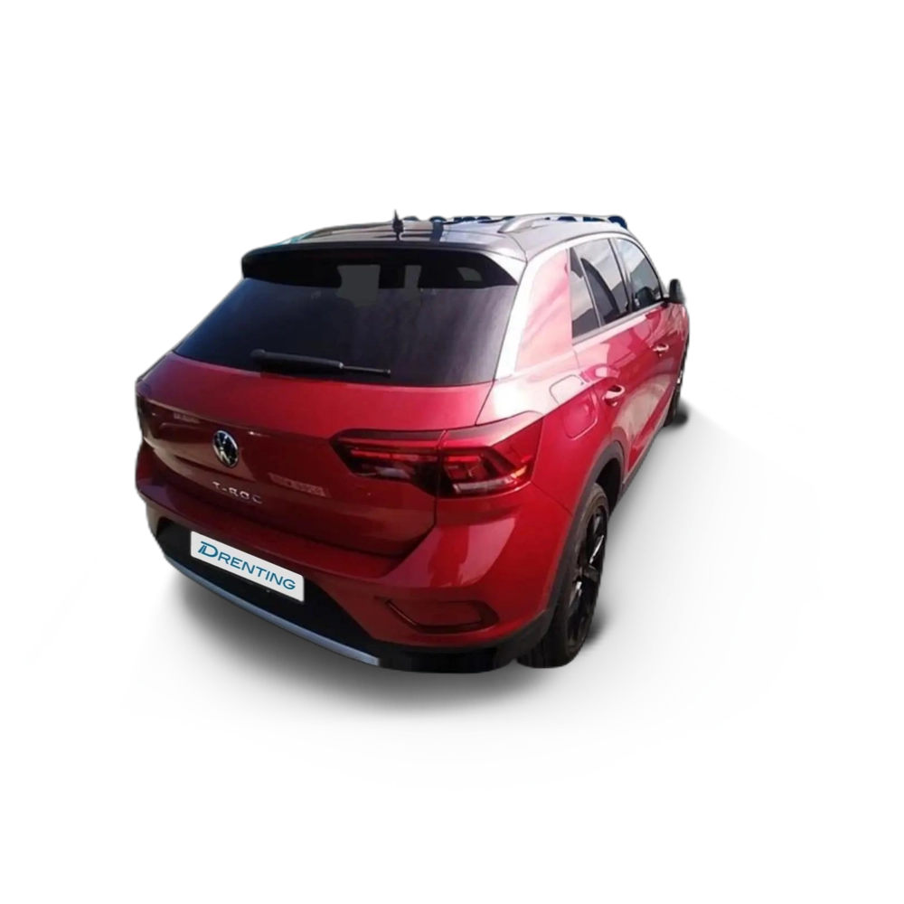 Renting Volkswagen T-Roc 1.0 TSI Dark 81kW Rojo