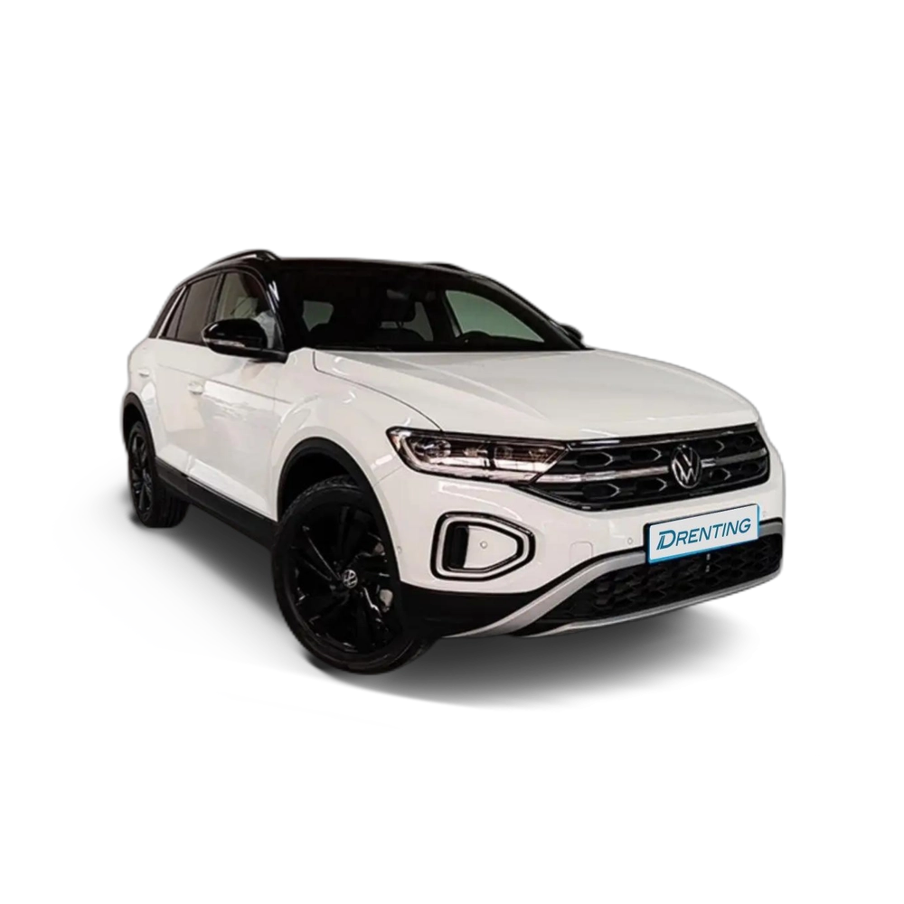 Renting Volkswagen T-Roc 1.0 TSI Dark Line 85kW Blanco