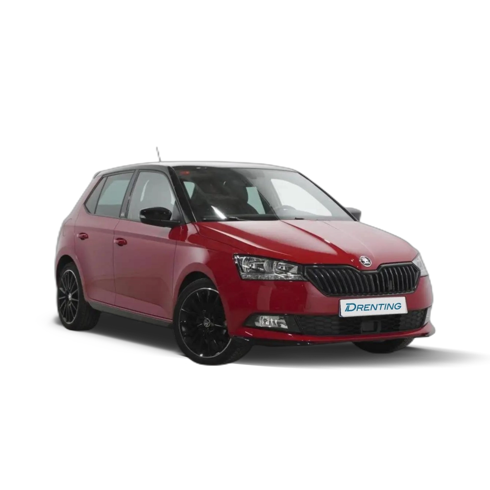 Renting Skoda Fabia 1.0 TSI Monte Carlo 70kW Rojo