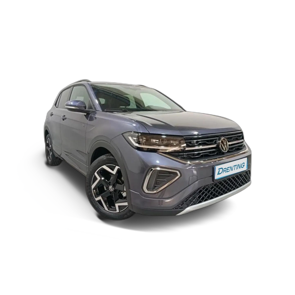 Renting Volkswagen T-Cross 1.0 TSI R-Line Aut. 85kW Gris 2
