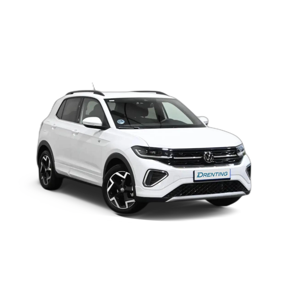 Renting Volkswagen T-Cross 1.0 TSI R-Line Aut. 85kW Blanco