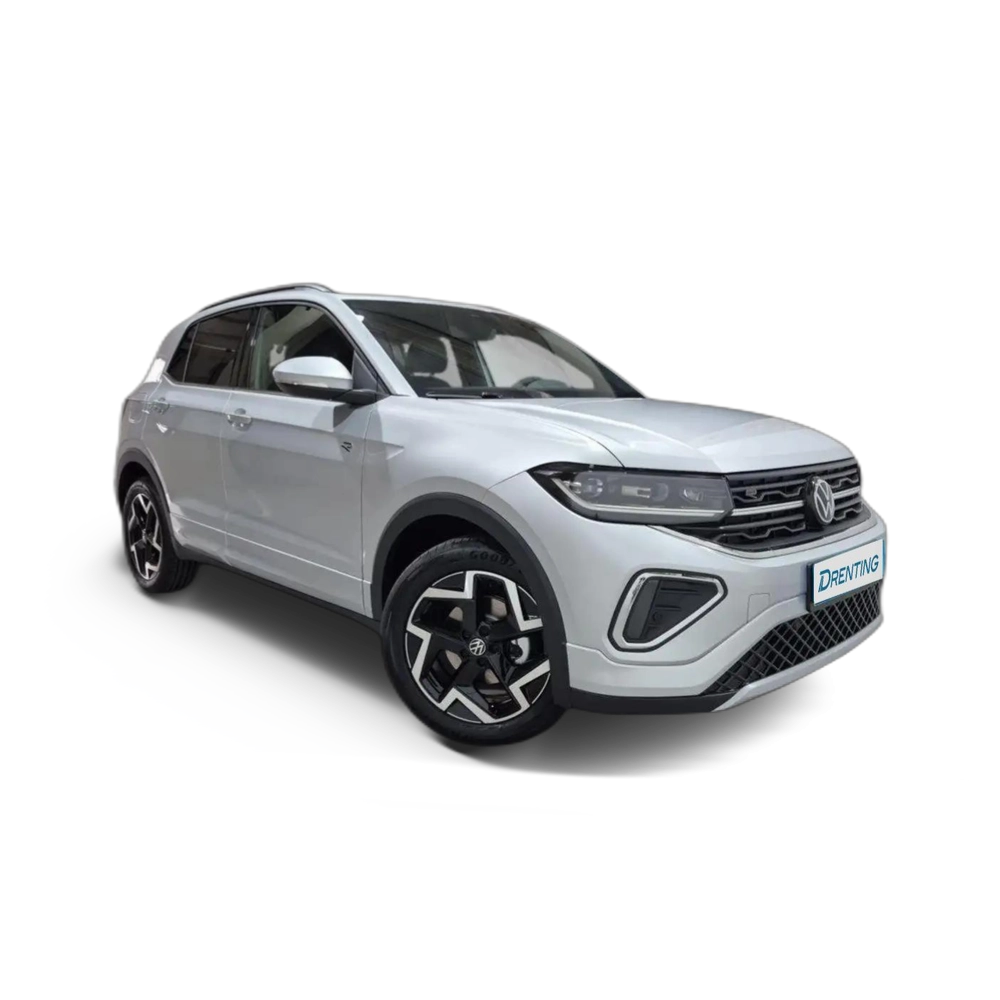 Renting Volkswagen T-Cross 1.0 TSI R-Line Aut. 85kW Gris 1