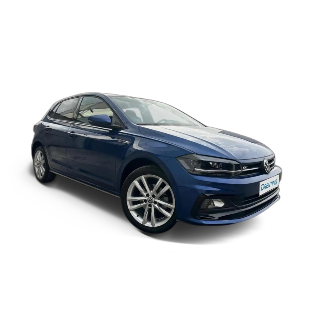 Renting Volkswagen Polo 1.0 TSI R-Line DSG 81kW Azul