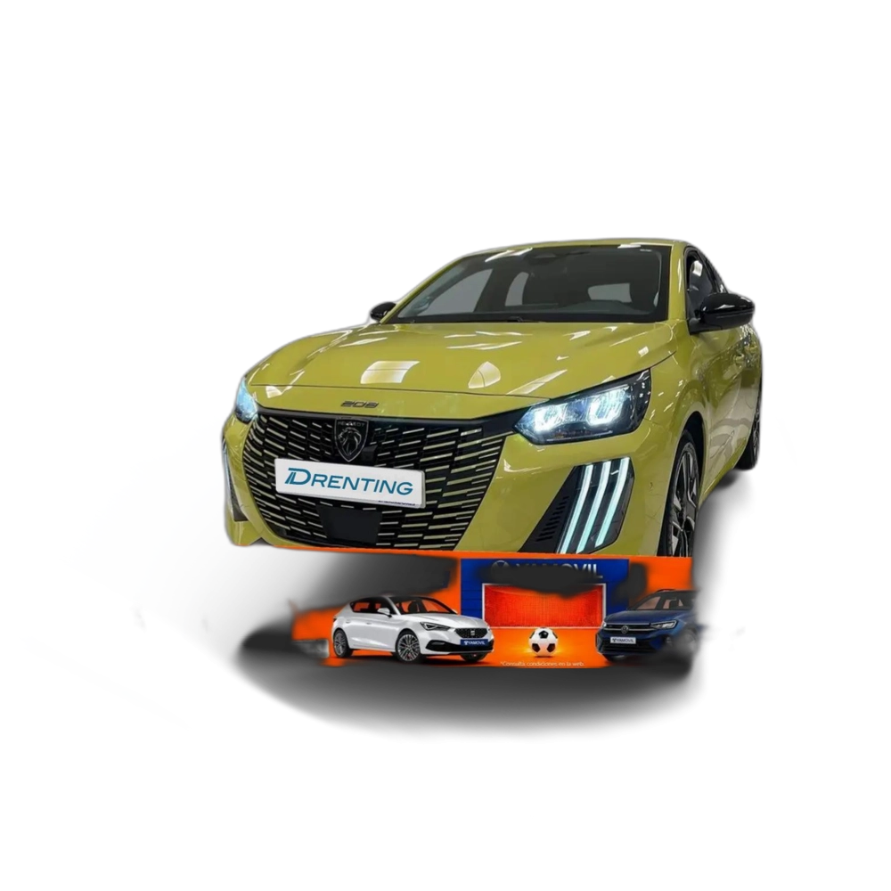 Peugeot 208 1.2 Hybrid Allure e-DCS6 145 Amarillo