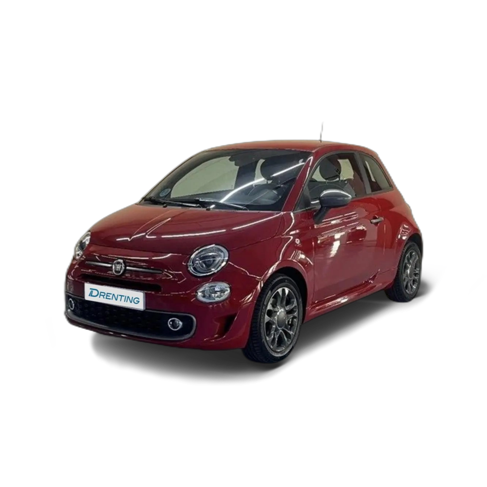 Renting Fiat 500 1.2 Lounge MTA Rojo