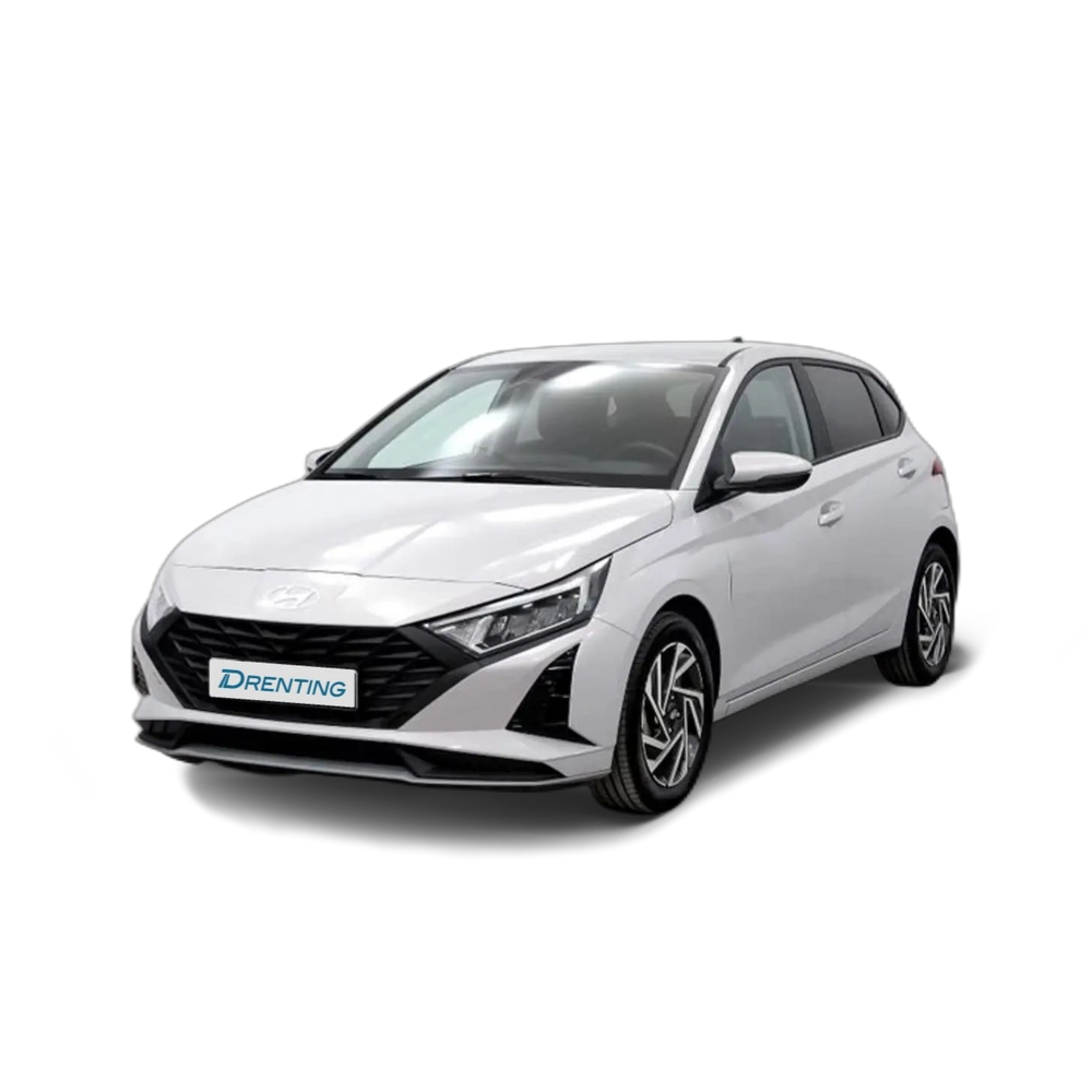 Renting Hyundai i20 1.2 MPI Klass Gris 5 1