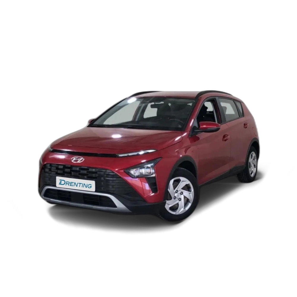 Renting Hyundai BAYON 1.2 MPI Klass Rojo