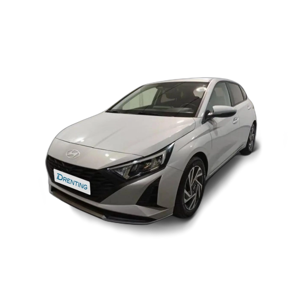Renting Hyundai i20 1.2 MPI Klass Gris 5