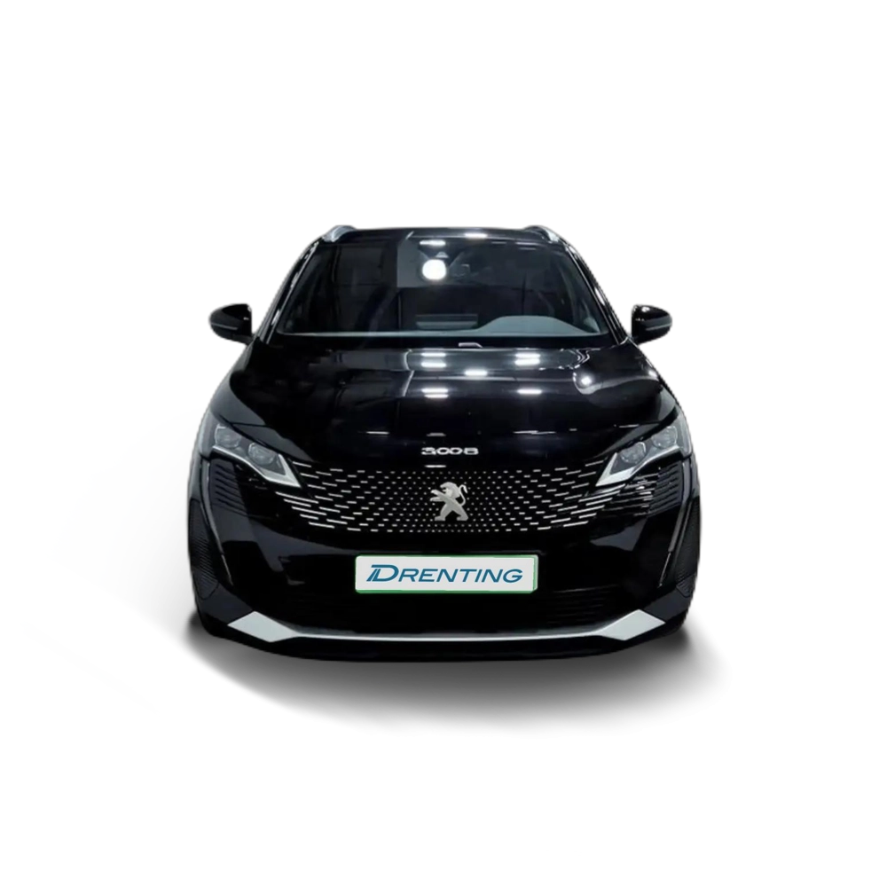Renting Peugeot 3008 1.2 PureTech 96KW S&amp;S GT EAT8 Negro