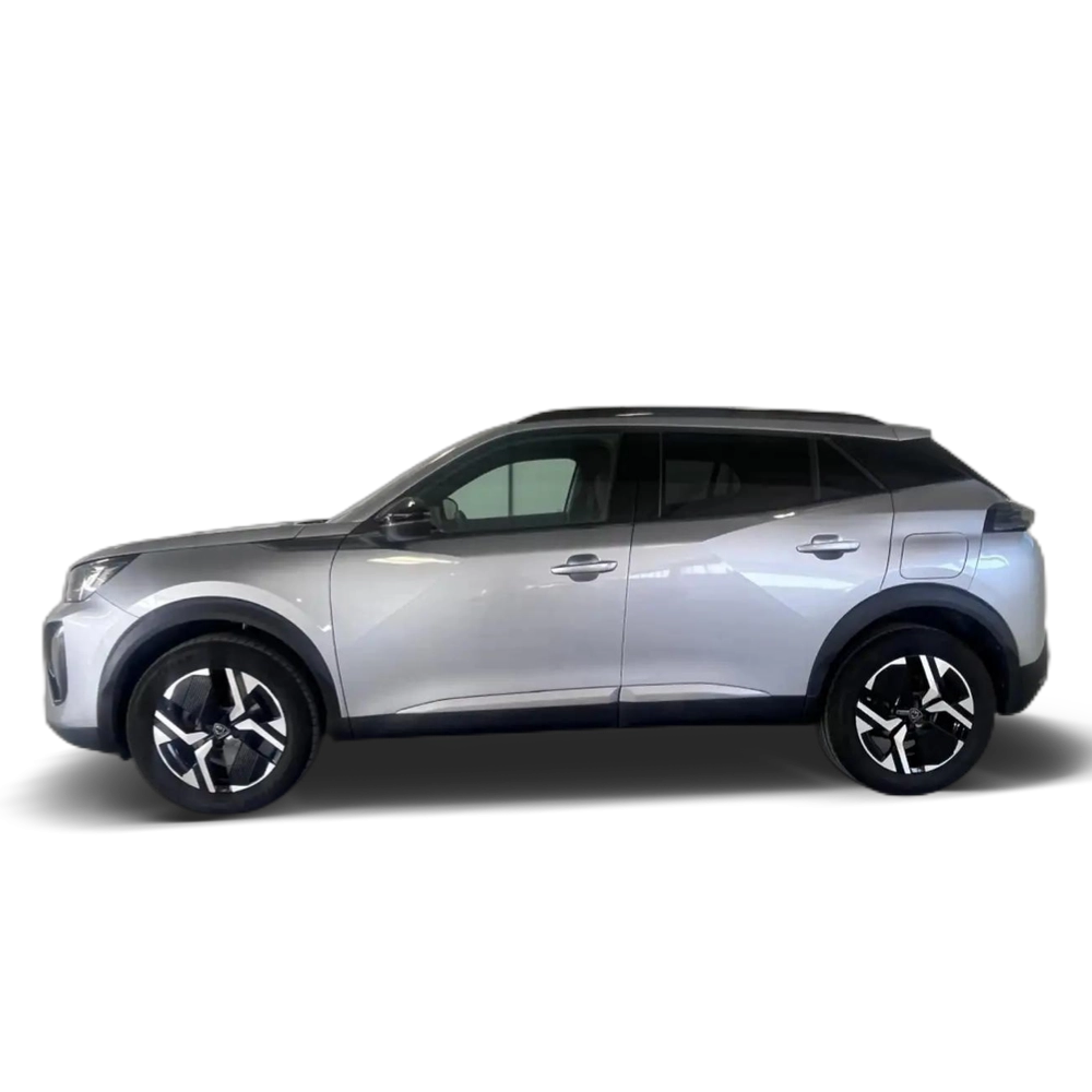 Renting Peugeot 2008 1.2 PureTech S&amp;S Allure EAT8 130 Plateado