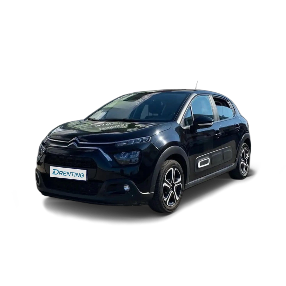 Renting Citroen C3 1.2 PureTech S&amp;S Plus 83 Negro