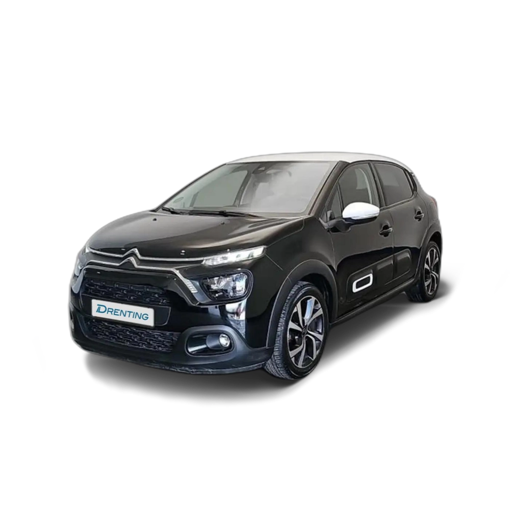Renting Citroen C3 1.2 PureTech S&amp;S Shine 110 Negro