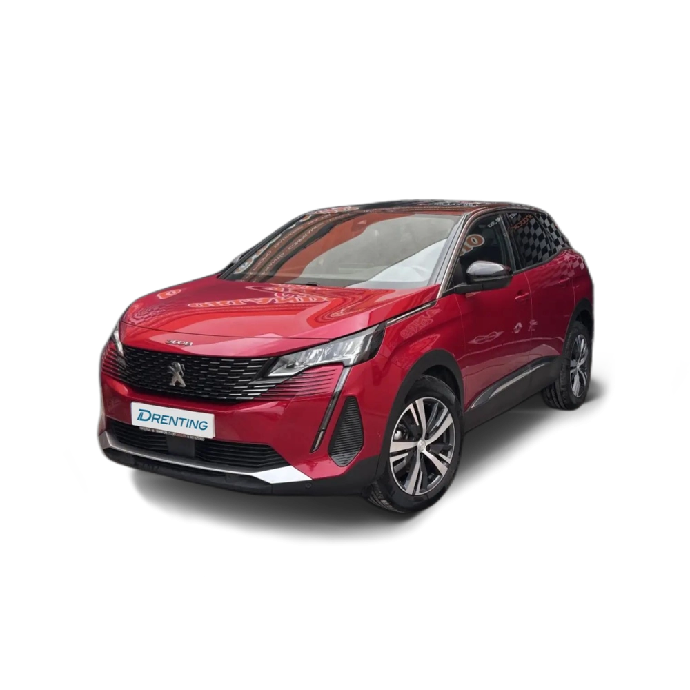 Renting Peugeot 3008 1.2 S&amp;S PureTech Allure Pack EAT8 130 Rojo
