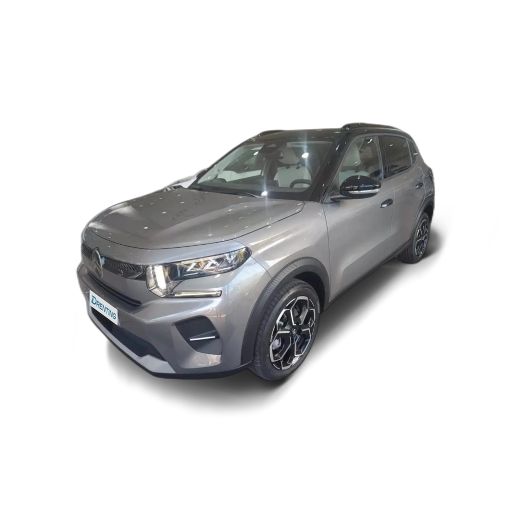 Renting Citroen C3 1.2 Turbo S&amp;S Max 100 Gris 1