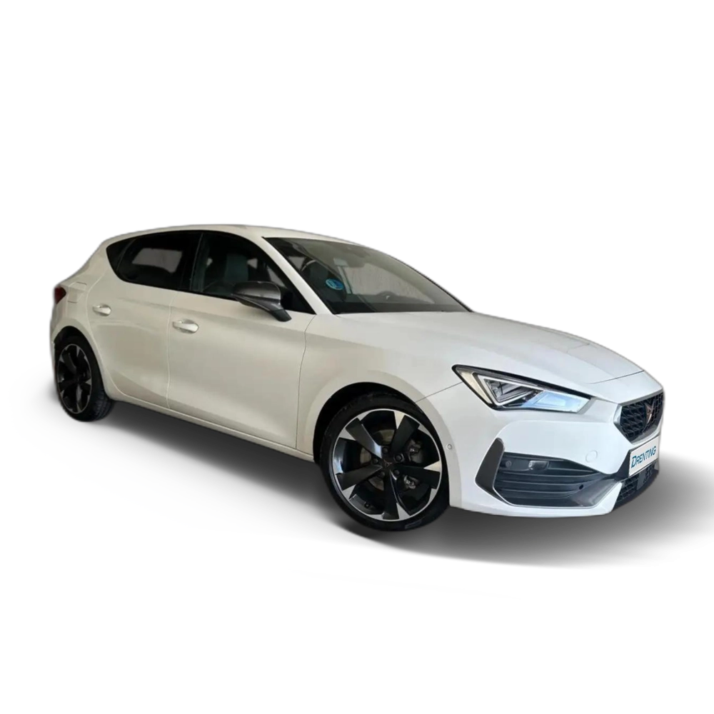 Renting CUPRA Leon 1.5 ETSI DSG 110Kw Blanco