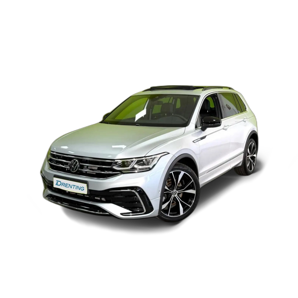 Renting Volkswagen Tiguan 1.5 eTSI R-Line DSG 110kW Plateado