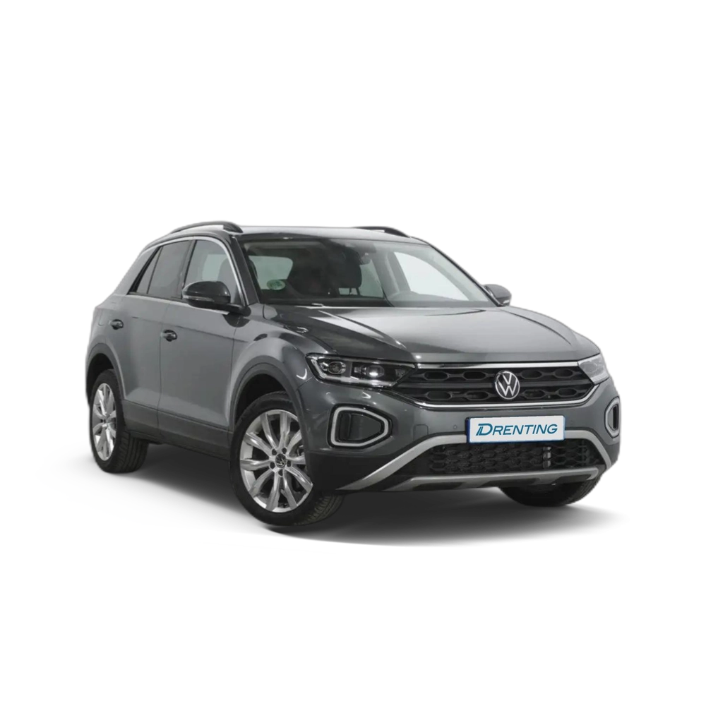 Renting Volkswagen T-Roc 1.5 TSI EVO Special Edition DSG7 110KW Gris