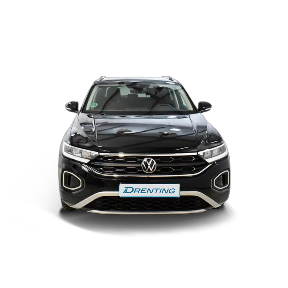 Renting Volkswagen T-Roc 1.5 TSI Life DSG7 110KW Negro 1