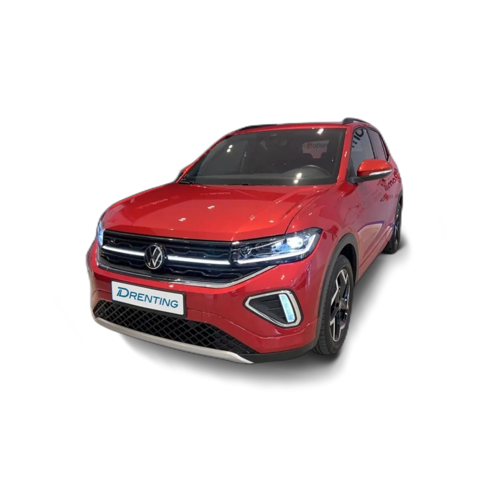 Renting Volkswagen T-Cross 1.5 TSI R-Line Aut. 110kW Burdeos