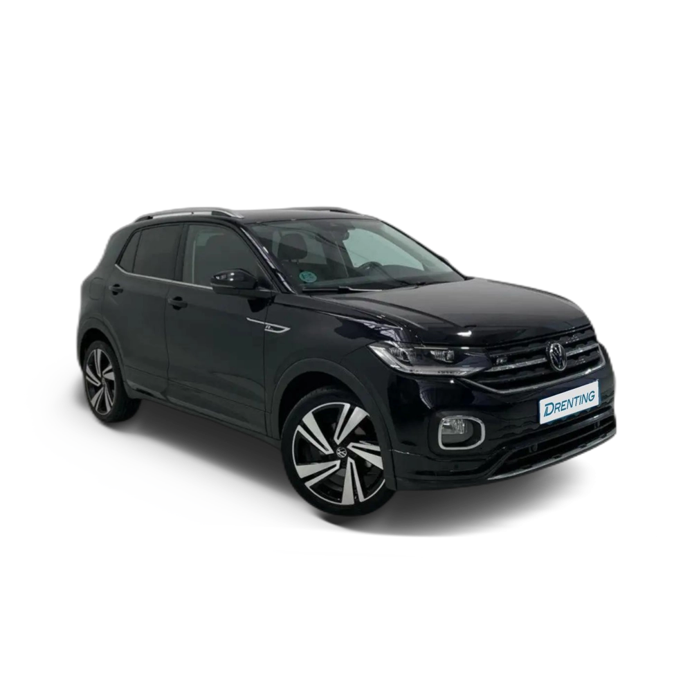 Renting Volkswagen T-Cross 1.5 TSI Sport DSG7 110kW Negro 1 2