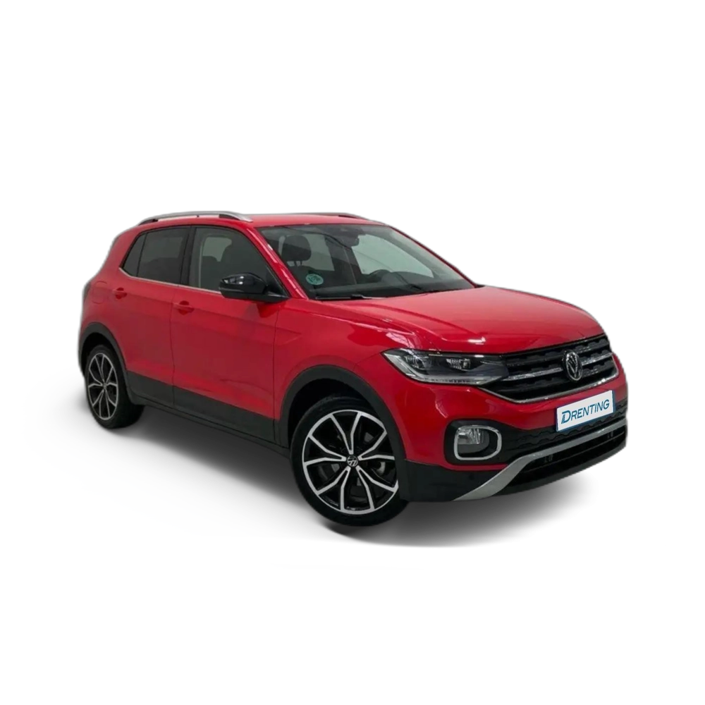 Renting Volkswagen T-Cross 1.5 TSI Sport DSG7 110kW Rojo