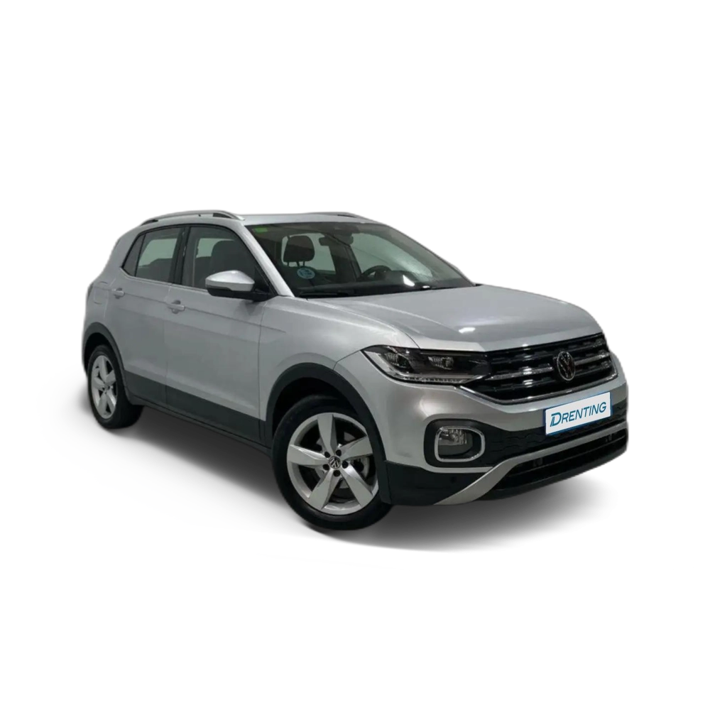 Renting Volkswagen T-Cross 1.5 TSI Sport DSG7 110kW Gris