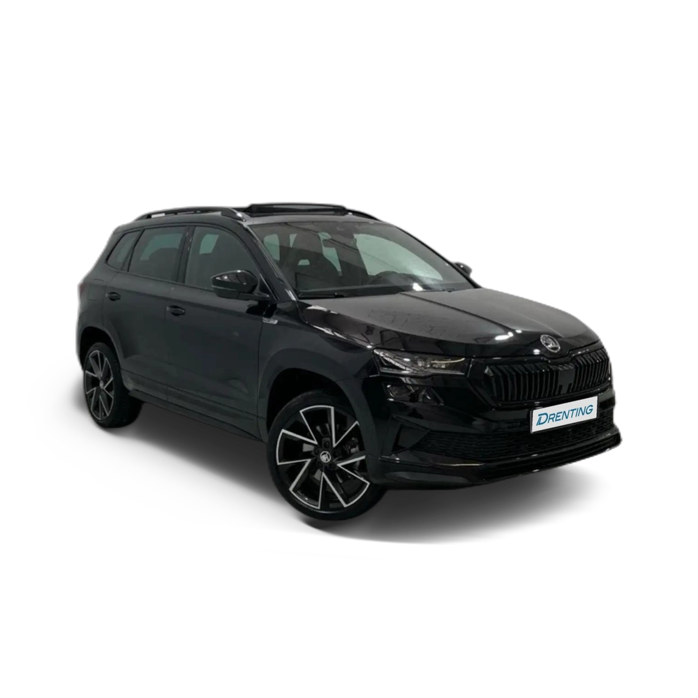 Renting Skoda Karoq 1.5 TSI Sportline ACT DSG 110KW Negro