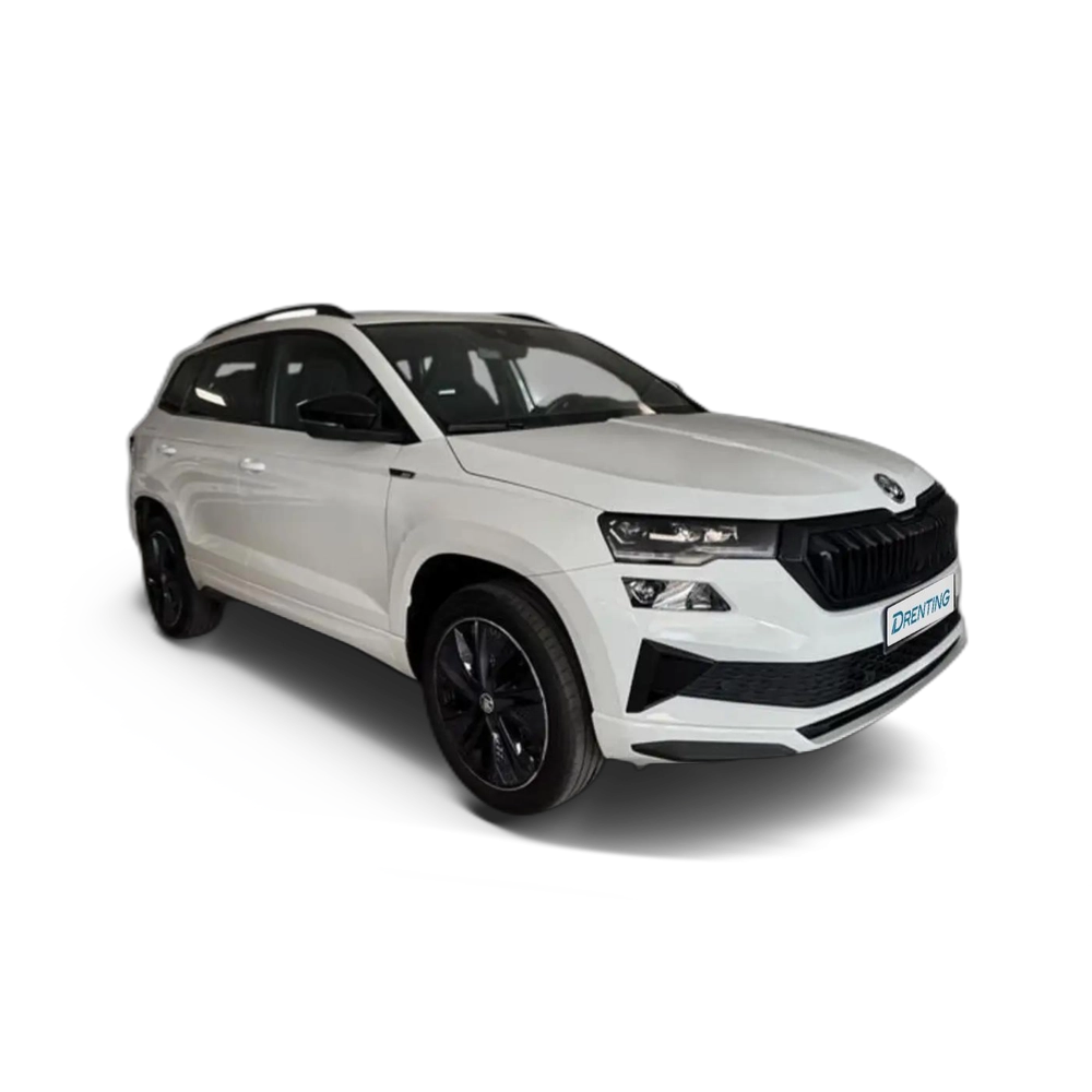 Renting Skoda Karoq 1.5 TSI Sportline ACT DSG 110KW Blanco