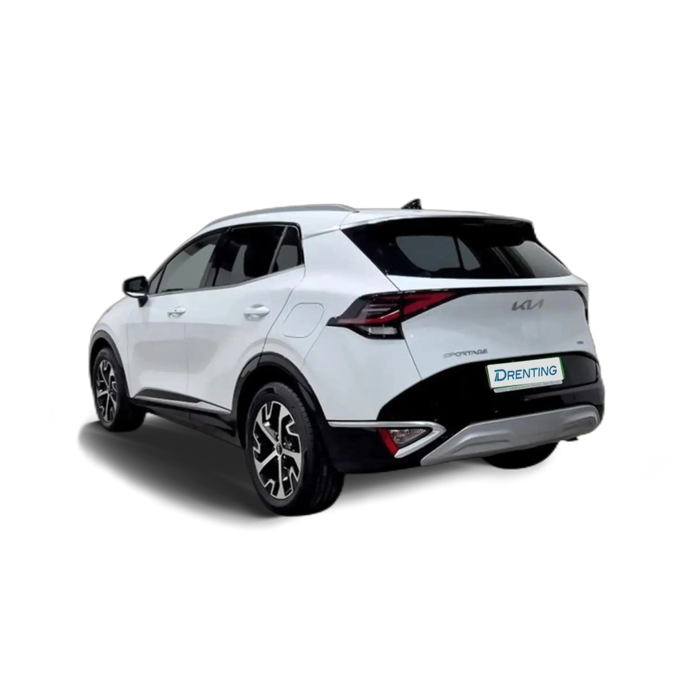 Renting Kia Sportage 1.6 T-GDi HEV Tech 4x4 239 Blanco 1