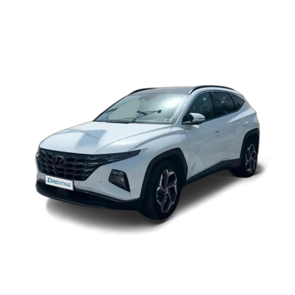 Renting Hyundai TUCSON 1.6 TGDI 169KW HEV TECNO SKY AUTO 230 5P Blanco